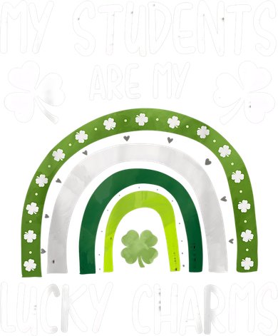 My Students Are My Lucky Charms Teacher St Patricks Day Doggie Tank