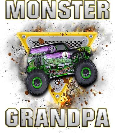 Monster Truck Are My Jam Monster Truck Grandpa Mousepad