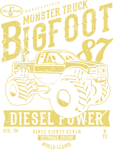 Monster Truck Big Foot Mousepad