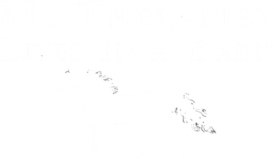 My Therapist Lives In A Barn Horse Equestrian Kids T-Shirt