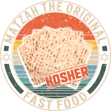Matzah The Original Fast Food Kosher Jewish Seder Passover Great Gift Polo