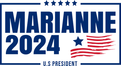 Marianne Williamson 2024 US President Women's Dry Zone Grid Polo
