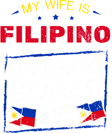 My Wife Is Filipino Republic Of The Philippines Roots Flag Women's T-Shirt