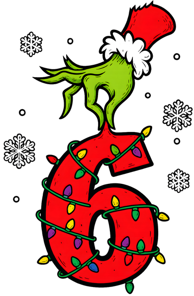 Number 6 Matching 67 Meme 6-7 Family Christmas Backpack