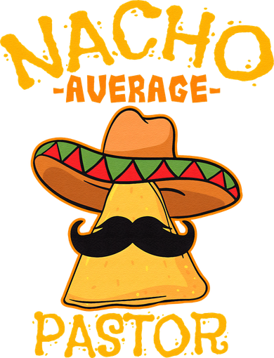 Nacho Average Pastor Preacher Religious Leader Cinco De Mayo Long Sleeve Shirt