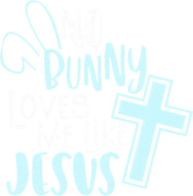 No Bunny Loves Me Like Jesus, Christian Easter Resurrection Hat