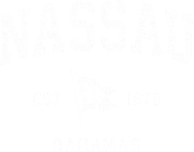 Nassau Bahamas Vintage Nautical Boat Anchor Flag Sports Women's Long Sleeve Shirt