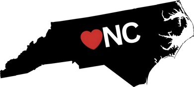 North Carolina Love Toddler Hoodie
