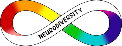 Neurodiversity Rainbow Infinity Symbol Women's Hoodie