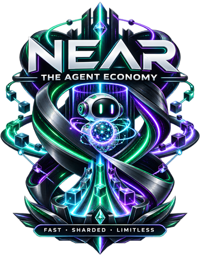 NEAR The Agent Economy Fast Sharded Limitless Graphic Hat