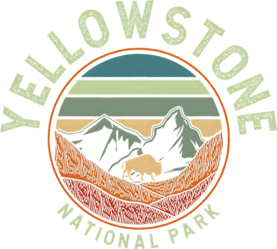 Nature Yellowstone National Park 11oz C Handle Ceramic Mug