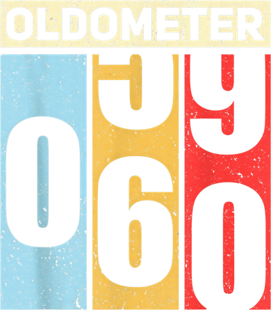 Oldometer 59-60 Funny 60th Birthday Odometer Gift Oldometer Women's Tank Top