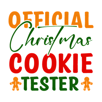Official Christmas Cookie Tester Coaster