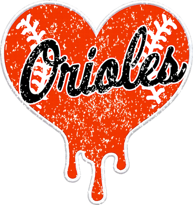 Oriole Cute Dripping Heart Doggie Tank