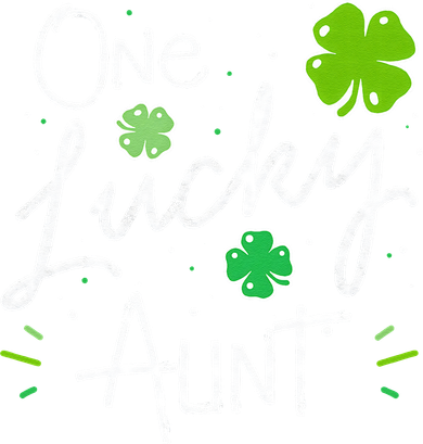 One Lucky Aunt St Patrick's Day Women's Tank Top