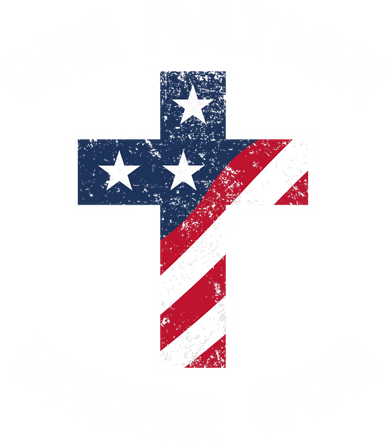 One Nation Under God Patriotic Christian Meaningful Gift Polo
