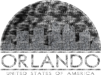 Orlando Texturized Logo Coaster