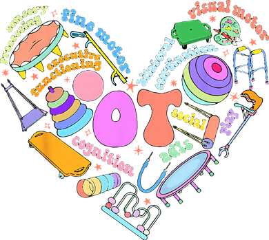 Occupational Therapy OT Therapist Heart Inspire OT Month Doggie Tank