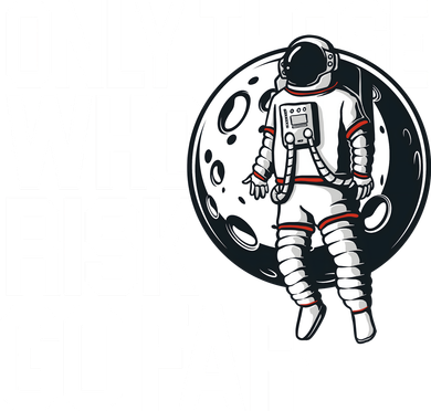 Only Those Who Risk Go Far Astronaut Women's Long Sleeve Shirt
