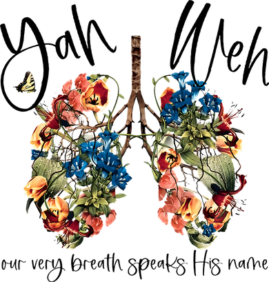 Our Very Breath Speaks His Name YHWH Christian Religious Button