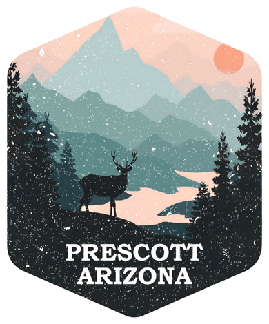 Prescott Arizona Az Vintage Mountains Hiking Souvenir Funny Gift Kids Hoodie