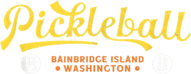 Pickleball Bainbridge Island 1965 – Vintage Pickleball Toddler Hoodie