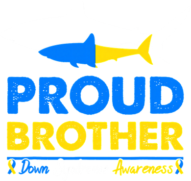 Proud Brother World Down Syndrome Awareness Day Shark T21 Backpack