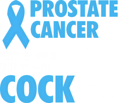 Prostate Cancer Messed With The Wrong Cock Cancer Awareness Gift Mousepad