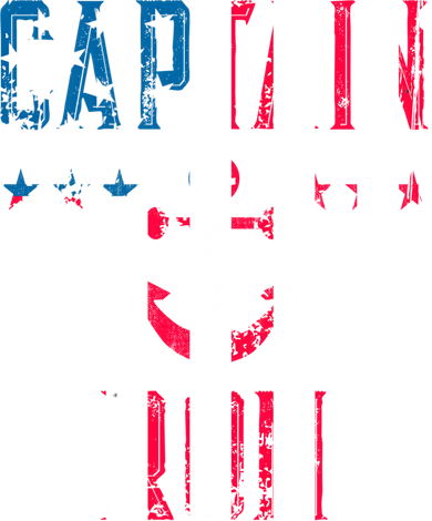 Patriotic Captain Ron Vintage Us Flag 4th Of July Boating Gift Women's T-Shirt