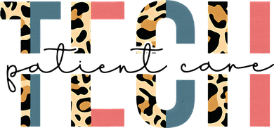 Patient Care Tech Leopard Patient Care Technician PCT Tank Top