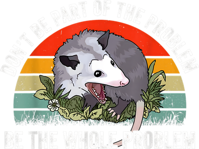 Possum Don't Be Part Of The Problem Be The Whole Problem Women's Tank Top