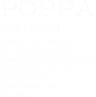 Poppa Definition Grandpa Fathers Day Gifts Tank Top