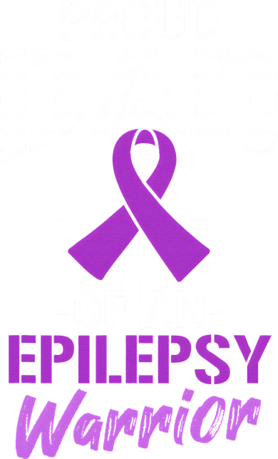 Proud Dad Of An Epilepsy Warrior Supporter Awareness Ribbon Doggie Tank