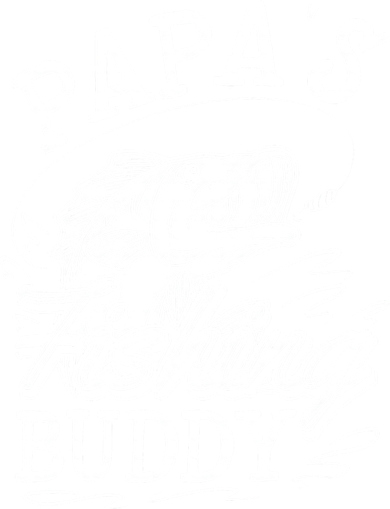Papas Fishing Buddy Kids Hoodie