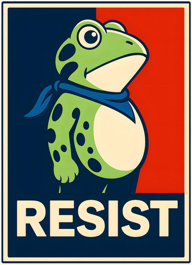 Portland Frog Protest Retro Vintage Toddler Hoodie