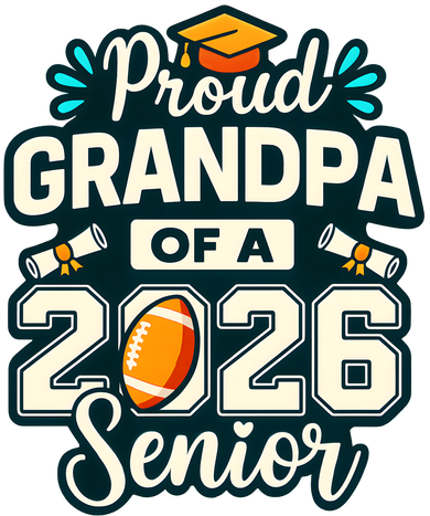 Proud Grandpa Of 2026 Football Coffee Mug