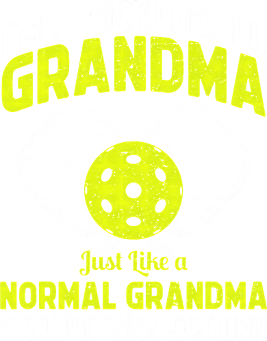 Pickleball Grandma Pickleball Player Grandmother Button