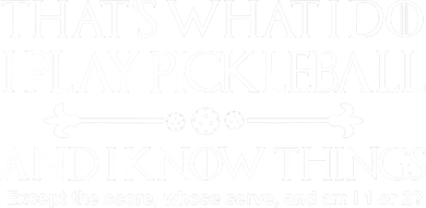 Pickleball Gear What I do Except The Score Pickleballer Doggie Tank