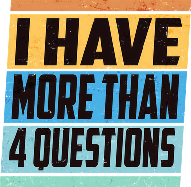 Passover I Have More Than 4 Questions Mousepad
