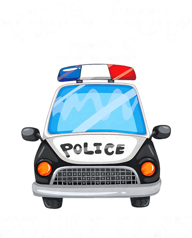 Police Officer This Boy Loves Police Cars Beanie