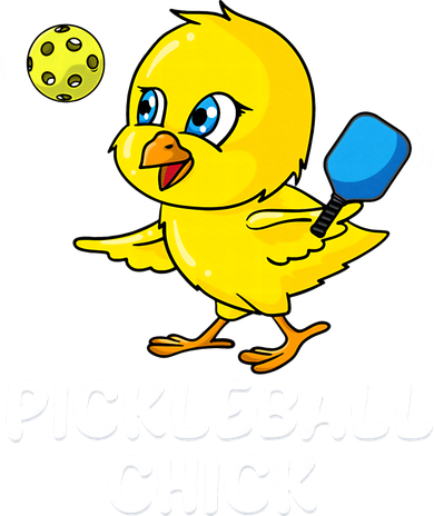 Pickleball Pickleball Chick Player Loves to Play Baby Bodysuit