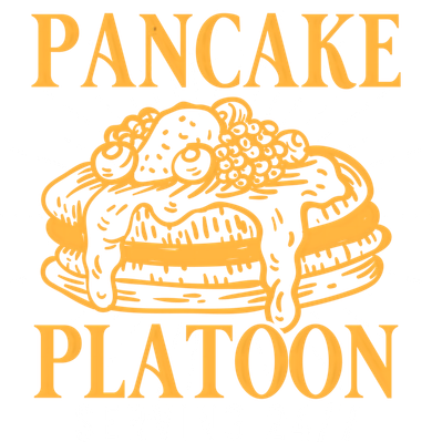 Pancake Platoon Football Line Great Gift Toddler Hoodie