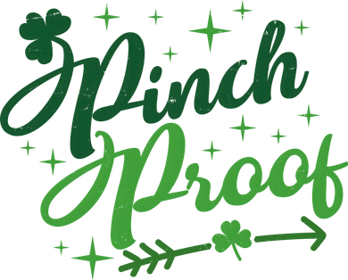 Pinch Proof Funny St Patrick's Day Holiday Button