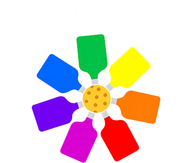 Pickleball Rainbow Design Pickleball Lover Mousepad