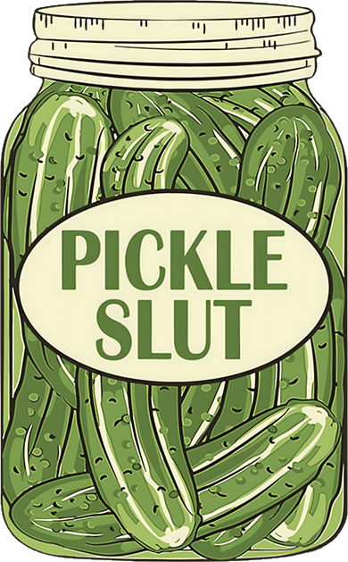 Pickle Slut Funny Baby Bodysuit