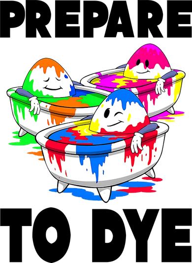 Prepare To Dye Funny Easter Egg Doggie Tank