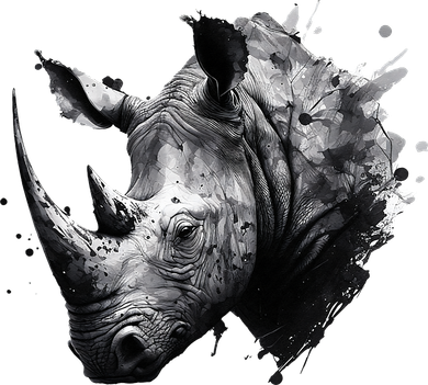 Rhino animal lovers animal rhino Women's Sweatshirt