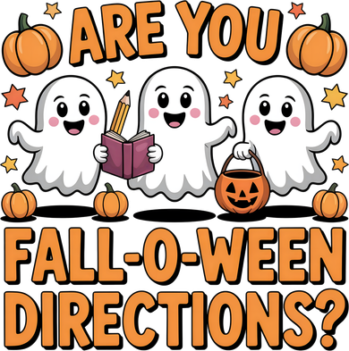 Retro Are You Fall O Ween Directions Teacher Halloween Women's Hoodie