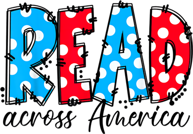 Read Books Across America Funny Bookworm Reader Book Lover Kids Long Sleeve Shirt