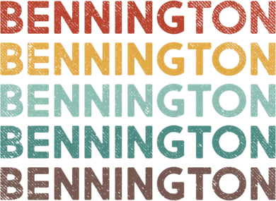 Retro Bennington Vermont Cool Gift Doggie Tank